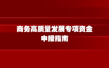 市商务委 市财政局关于印发《2023年度上海市商务高质量发展专项资金（生产性互联网服务平台）申报指南（试行）》的通知