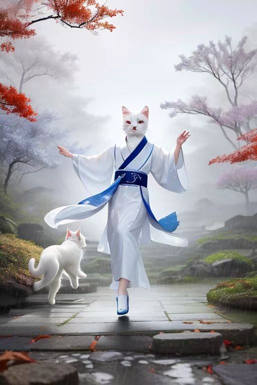 元气喵平面美陈橱窗刊物动漫合作图3